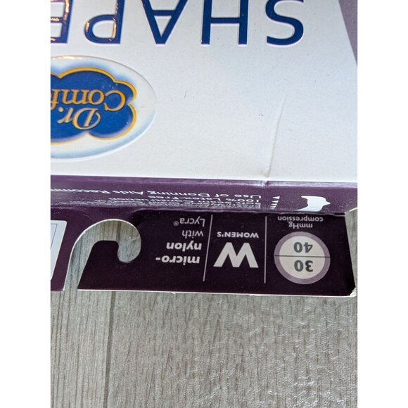 Dr. Comfort Shape To Fit Womens Compression Hosiery X-Large 30-40 MmHg Sheer Com - Picture 3 of 5